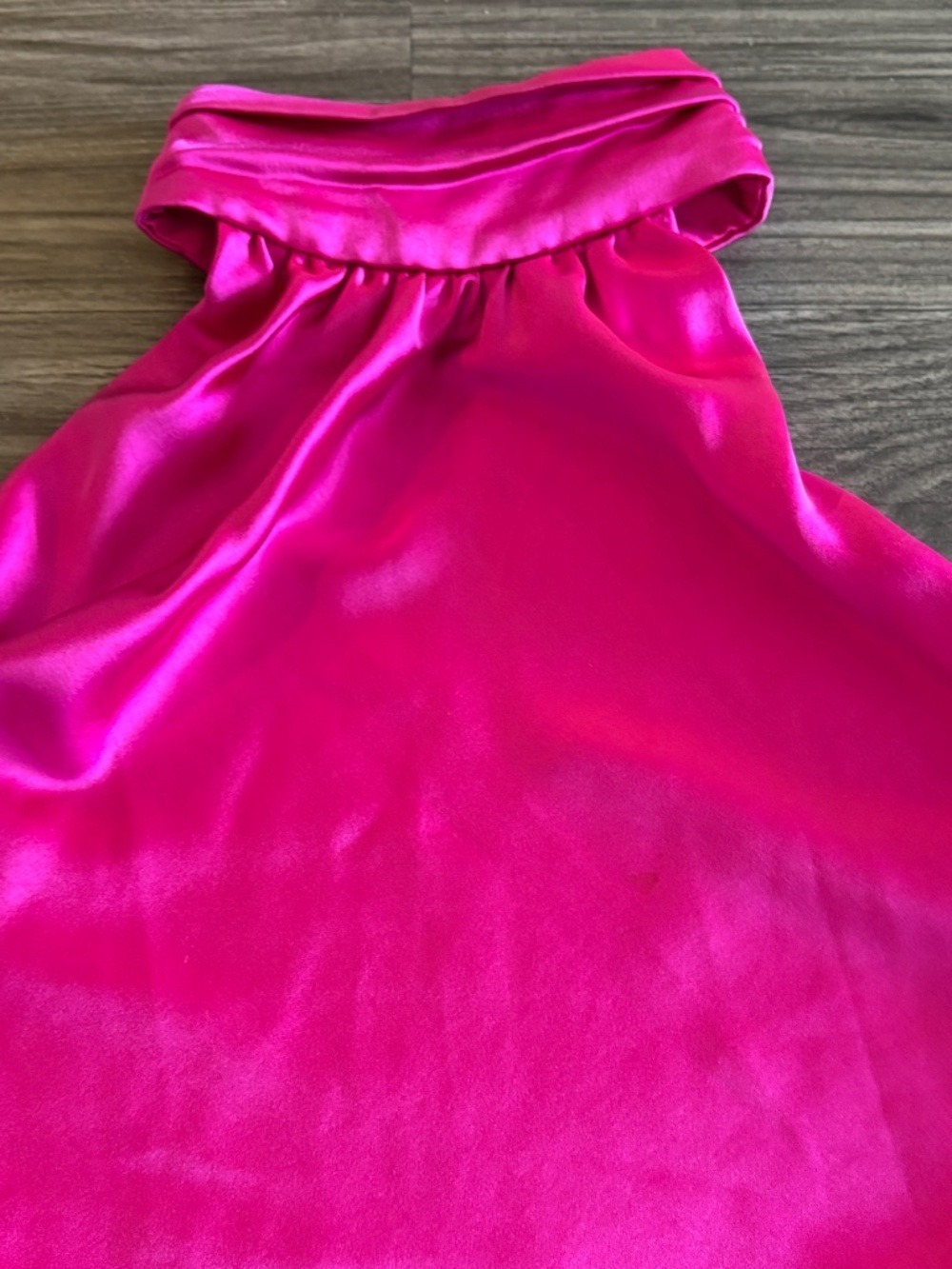 Lovers and Friends Revolve Hayes Mini Dress Magenta Pink High Neck Open Back XS - Picture 9 of 13